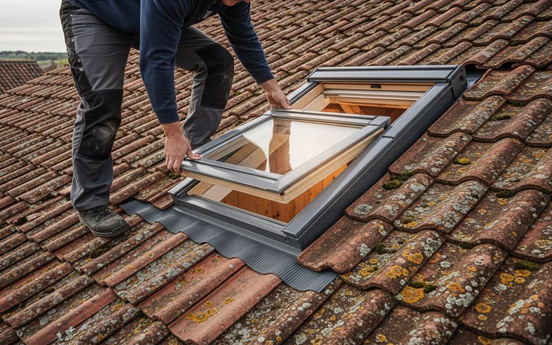 Pose Velux Fontainebleau